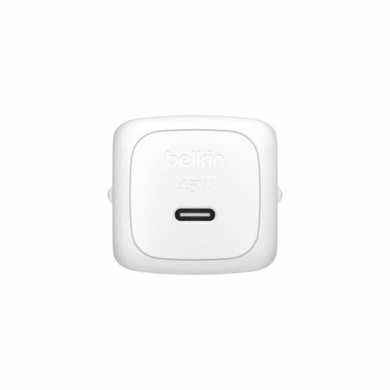 Belkin BoostCharge USB-C 45 watt GaN oplader wit