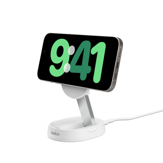Belkin BoostCharge Pro Qi2 MagSafe oplader wit