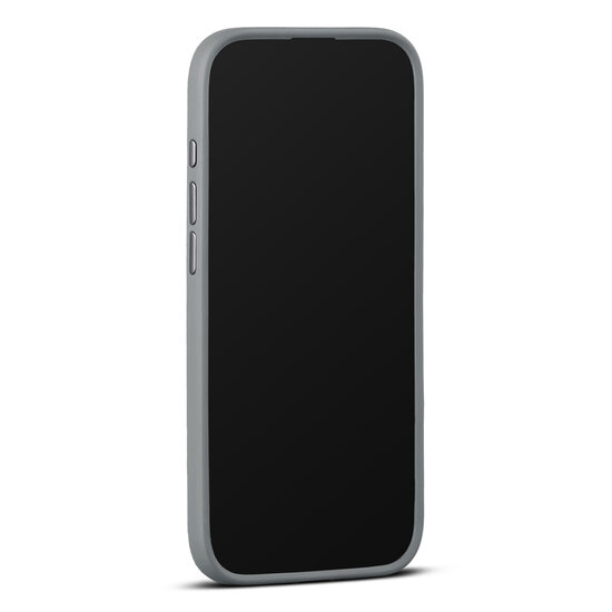 Woolnut leren MagSafe iPhone 17 Air hoesje grijs