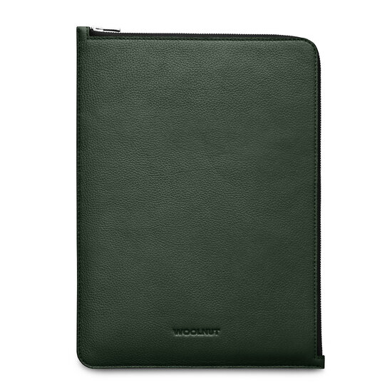 Woolnut Leather Folio MacBook Pro 14 inch hoesje Groen