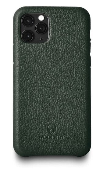 Woolnut Leather case iPhone 11 Pro hoesje Groen