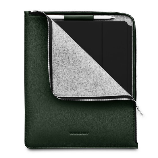 Woolnut Leather Folio iPad Air 10,9 inch / iPad Pro 11 inch&nbsp;hoesje Groen