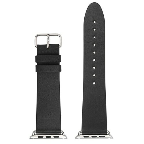Native Union Leather Activity Strap Watch 42 mm Zwart