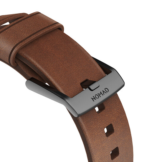 Nomad leren Apple Watch 49 /  45 / 44 mm bandje Bruin