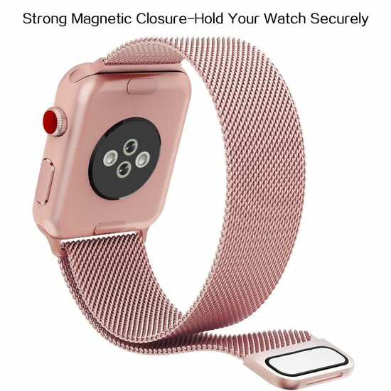 TechProtection Metal Watch bandje 42 mm Zilver