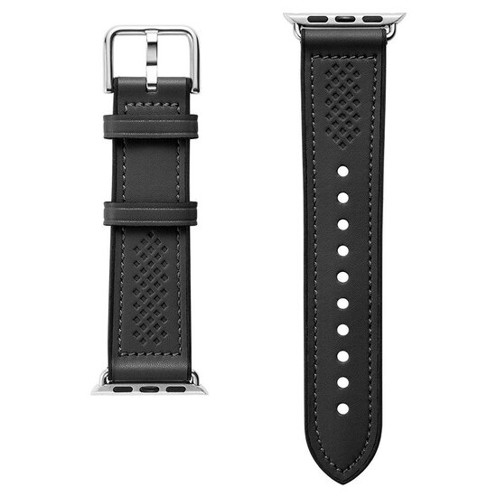 Spigen Retro Fit Apple Watch 44 mm bandje Zwart