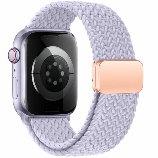 TechProtection Nylon Plus Apple Watch 49 / 46 / 45 / 44 mm bandje paars