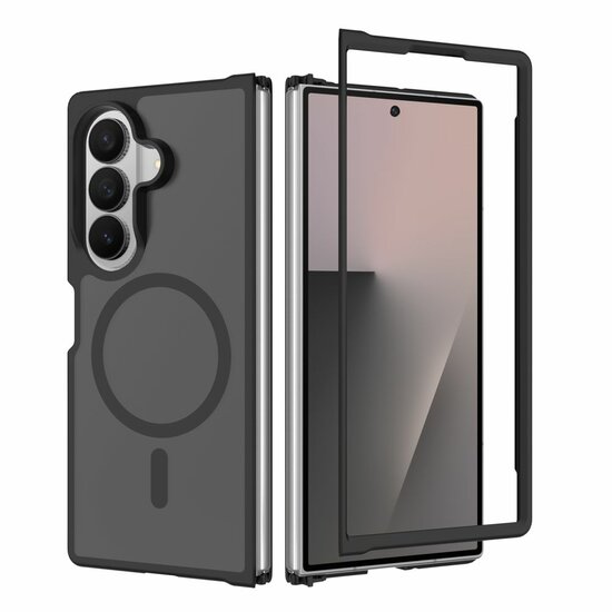 TechProtection Hybrid MagSafe Galaxy Z Fold 8 Ultra hoesje zwart