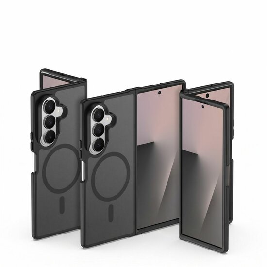 TechProtection Hybrid MagSafe Galaxy Z Fold 8 Ultra hoesje zwart