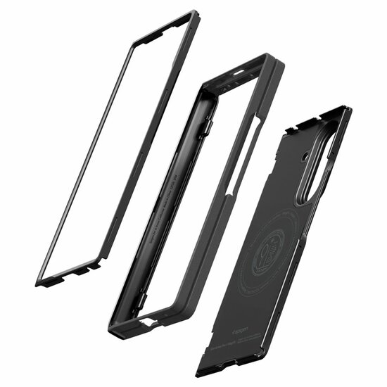 Spigen Slim Armor Pro S Galaxy Z Fold 8 Ultra hoesje zwart