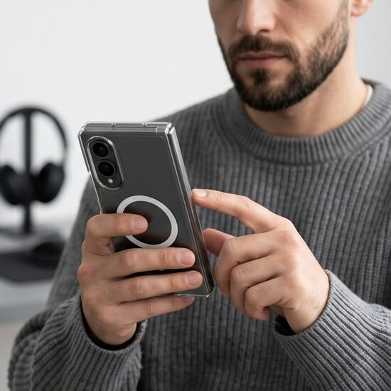 TechProtection Hybrid MagSafe Galaxy Z Fold 8 hoesje