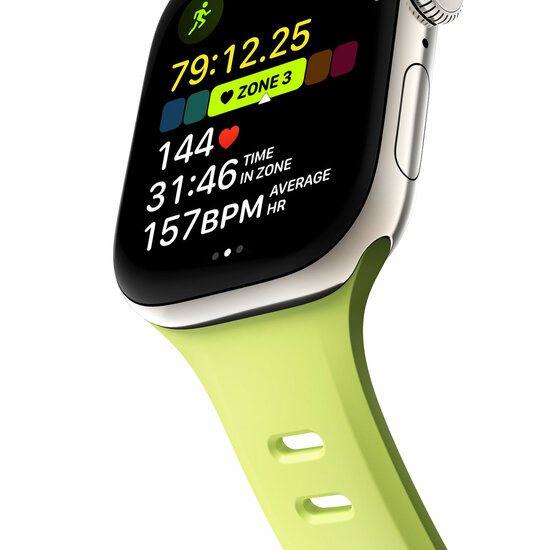 Nomad Tempo FKM Apple Watch 46 /&nbsp;45 mm bandje lumen