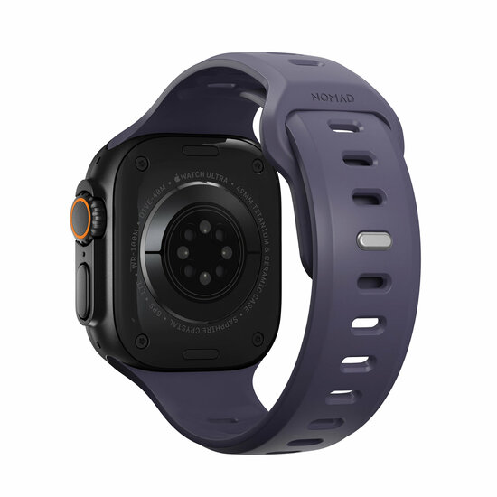 Nomad Tempo FKM Apple Watch Ultra 49 mm bandje dusk