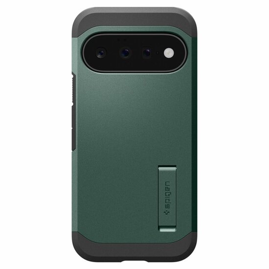 Spigen Tough Armor MagSafe Google Pixel 11 hoesje groen