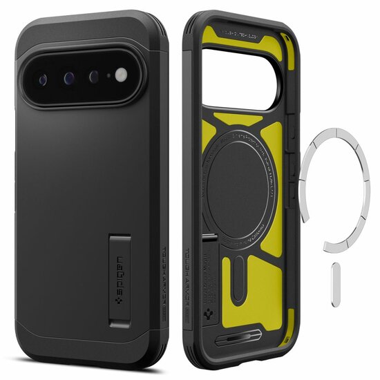 Spigen Tough Armor MagSafe Google Pixel 11 Pro XL hoesje zwart