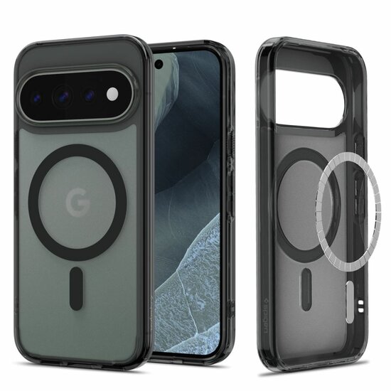 Spigen Ultra Hybrid MagSafe Google Pixel 11 Pro hoesje frost zwart