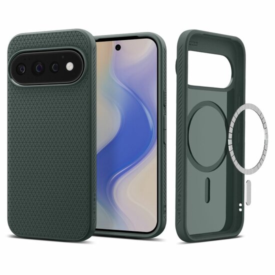 Spigen Liquid Air MagSafe Google Pixel 11 Pro hoesje groen