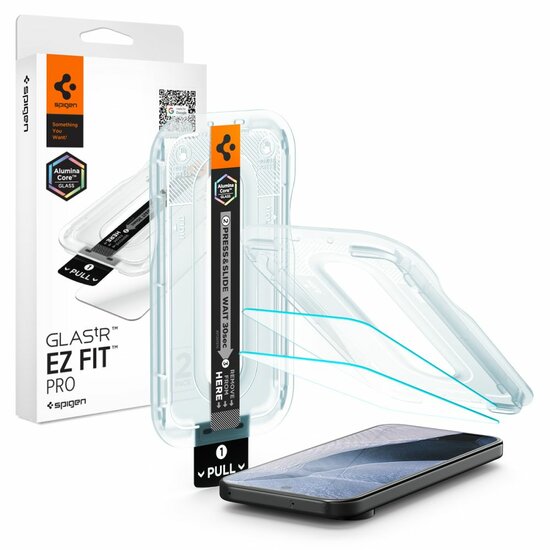 Spigen Glas.tR EZ Fit Pro AC Google Pixel 11 / 11 Pro screenprotector 2 pack