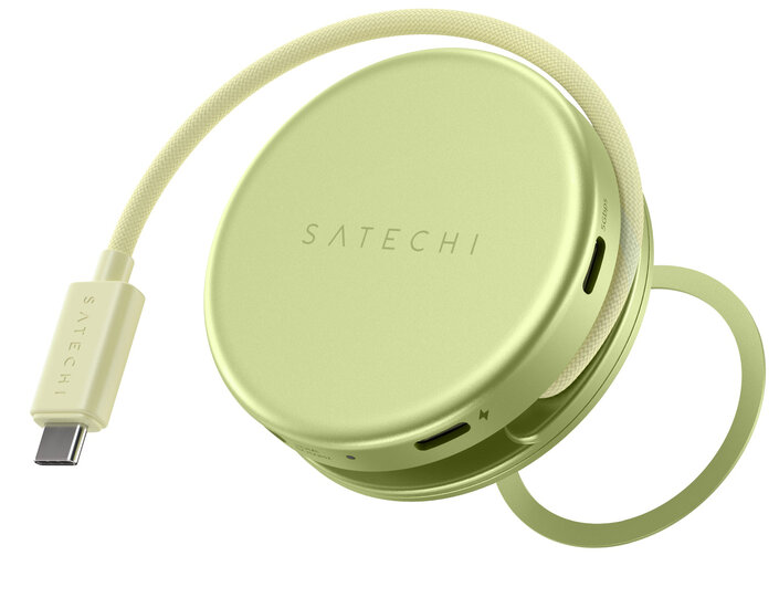 Satechi OntheGo 5 in 1 Multiport Adapter USB-C hub Citrus gelb