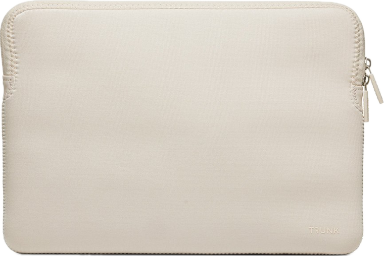 TRUNK Neoprene MacBook 13 inch sleeve beige