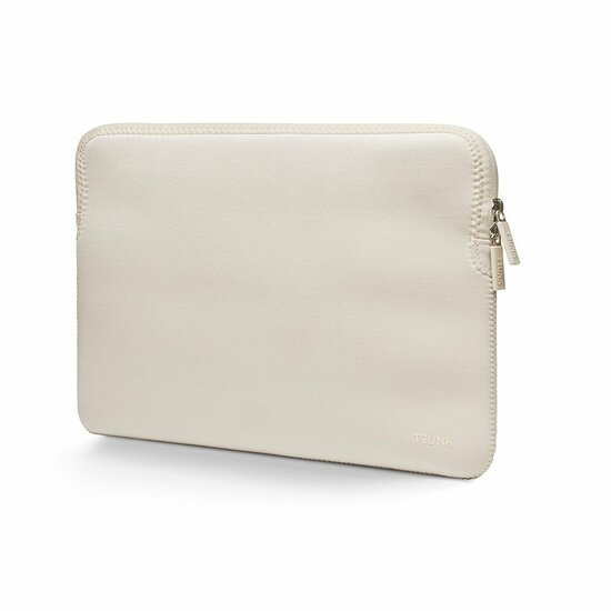 TRUNK Neoprene MacBook 13 inch sleeve beige