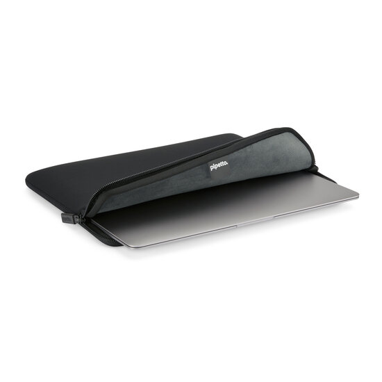 Pipetto Classic MacBook Neo 13 inch sleeve zwart