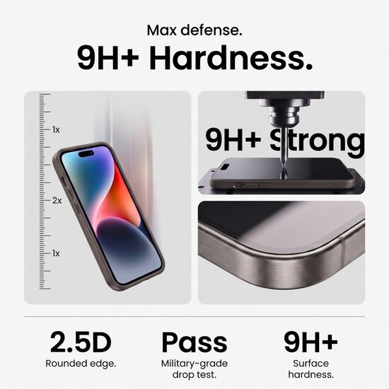 TechProtection Easy Set 3 in 1 pack iPhone 18 Pro screenprotector