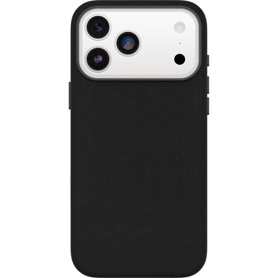OtterBox Symmetry Leather iPhone 18 Pro Max / 17 Pro Max hoesje zwart