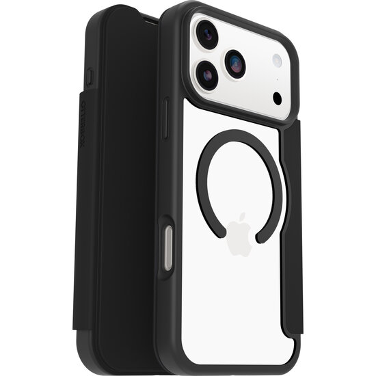 OtterBox React Folio MagSafe iPhone 18 Pro Max / 17 Pro Max hoesje zwart