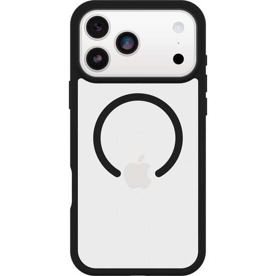OtterBox React MagSafe iPhone 18 Pro Max / 17 Pro Max hoesje doorzichtig / zwart