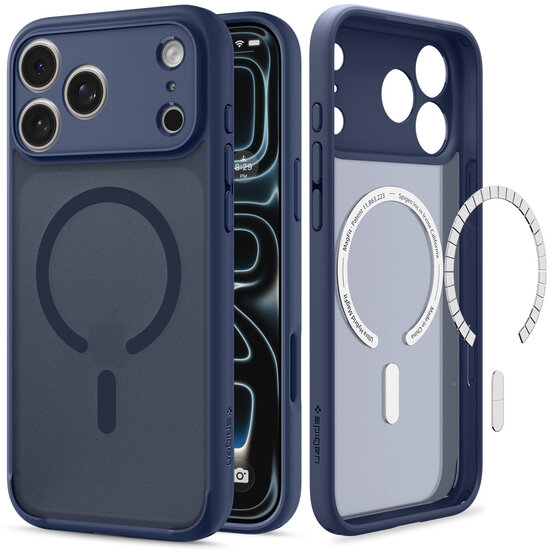 Spigen Ultra Hybrid MagSafe iPhone 18 Pro hoesje frost blauw