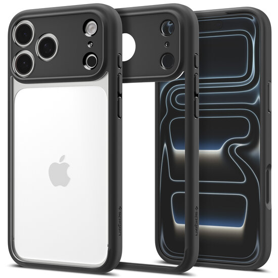Spigen Ultra Hybrid iPhone 18 Pro hoesje zwart