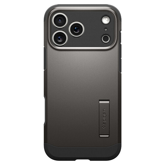 Spigen Tough Armor T MagSafe iPhone 18 Pro hoesje grijs