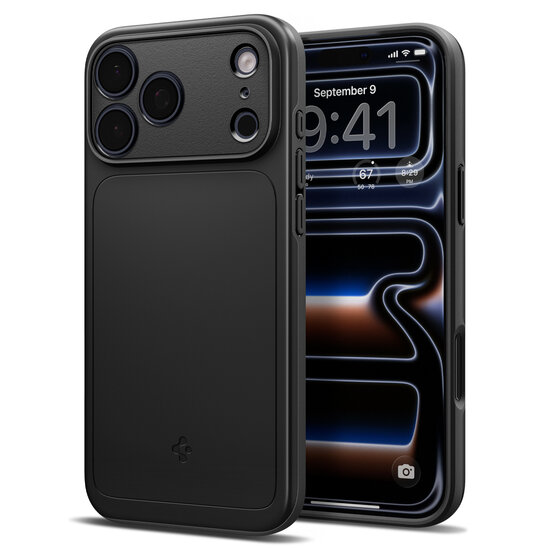 Spigen Thin Fit MagSafe iPhone 18 Pro hoesje zwart