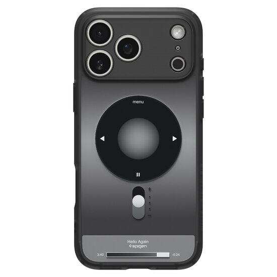 Spigen Ultra Hybrid MagSafe iPhone 18 Pro hoesje classic zwart