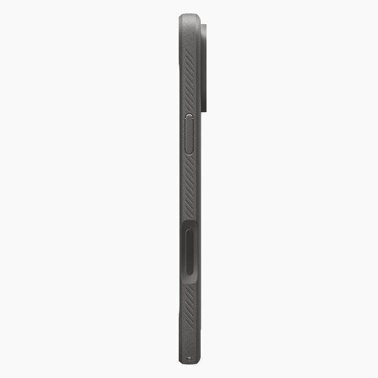 Spigen Rugged Armor MagSafe iPhone 18 Pro hoesje grijs 