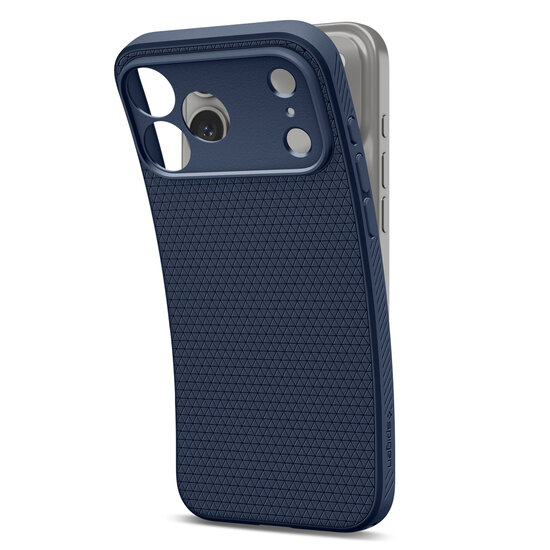 Spigen Liquid Air iPhone 18 Pro hoesje navy 