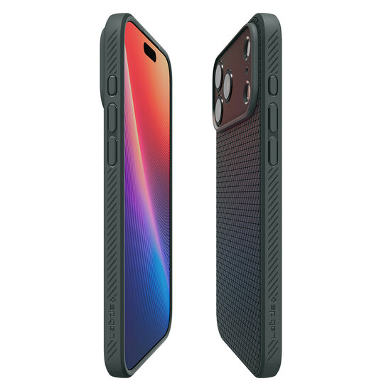 Spigen Liquid Air iPhone 18 Pro hoesje groen