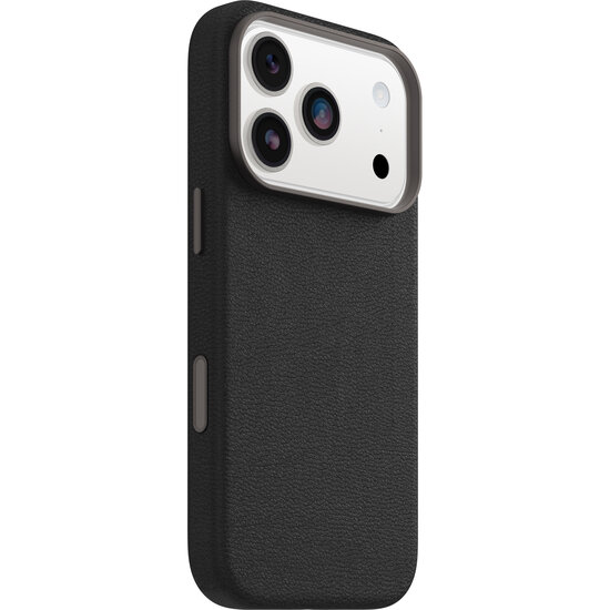 OtterBox Symmetry Leather iPhone 18 Pro / 17 Pro Case, Black
