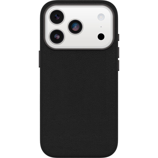 OtterBox Symmetry Leather iPhone 18 Pro / 17 Pro Case, Black