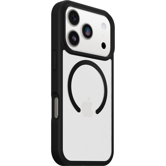 OtterBox React MagSafe iPhone 17 Pro hoesje zwart / doorzichtig
