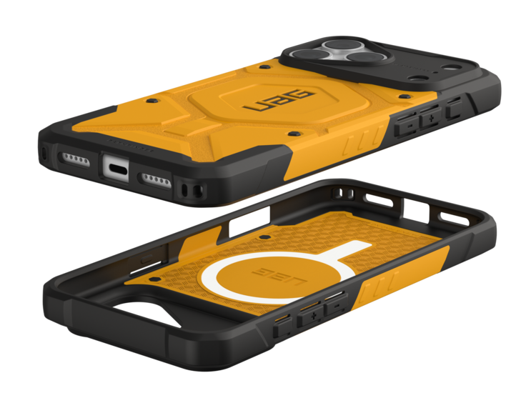 UAG Pathfinder MagSafe iPhone 18 Pro hoesje geel