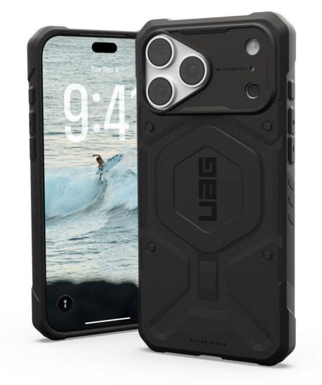 UAG Pathfinder MagSafe iPhone 18 Pro hoesje zwart