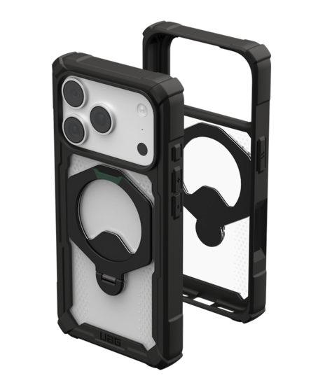 UAG Plasma XTE 360 MagSafe iPhone 18 Pro hoesje zwart doorzichtig