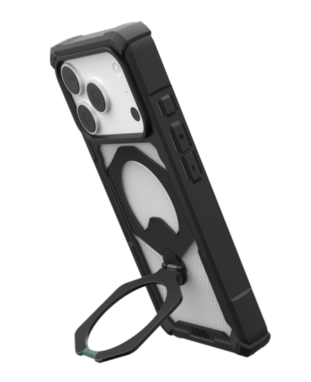 UAG Plasma XTE 360 MagSafe iPhone 18 Pro hoesje zwart doorzichtig