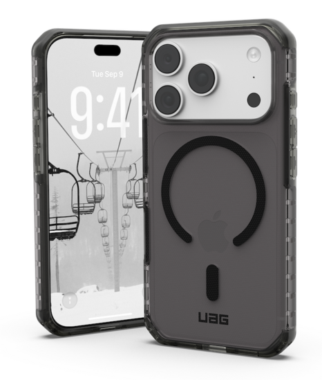 UAG Plyo LT MagSafe iPhone 18 Pro hoesje ash zwart