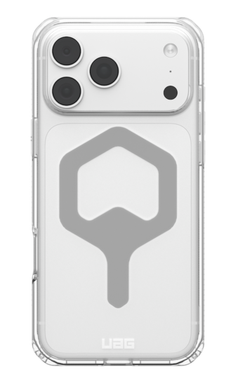 UAG Plyo MagSafe iPhone 18 Pro hoesje ice zilver