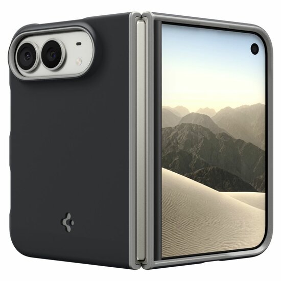 Spigen Nano Pop MagSafe iPhone Duo hoesje zwart