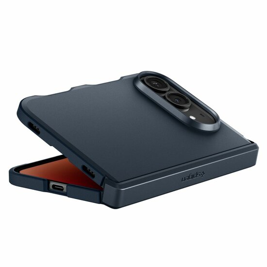 Spigen Tough Armor Pro MagSafe iPhone&nbsp;Duo hoesje metal slate