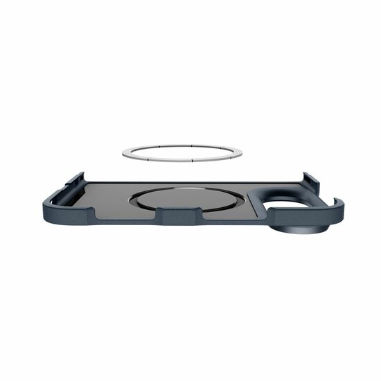 Spigen Tough Armor Pro MagSafe iPhone&nbsp;Duo hoesje metal slate